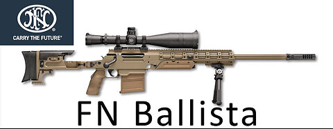 FNH Ballista Multicaliber Sniper Rifle - Full Presentation + Take Down process - FirearmsGuide.com at Shot Show