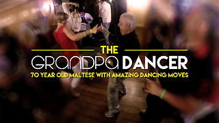 The Grandpa Dancer | 70 Year Old Man With Crazy Dancing Moves!