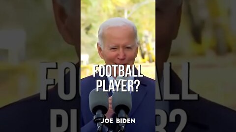 Biden, Claims His Was An All American Football Player?