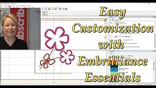 Use Embrilliance Essentials to Copy/Paste, Resize, & Merge Embroidery Designs. Create SVG Cut Files