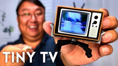 Tiny TV Plays Back To The Future!