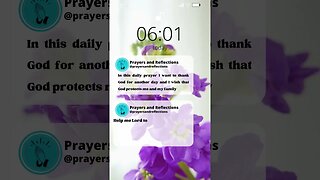 Daily Morning Prayer 🙏 | #08 | 🙏Don't leave home without praying