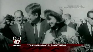 Thursday marks the 55th anniversary of the assassination of President John F. Kennedy
