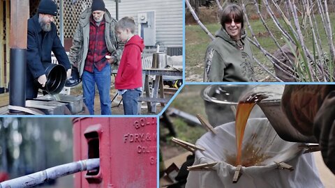 Making Cane Syrup on a Backyard Scale with Danny and Wanda (From Growing Cane to Finished Syrup)