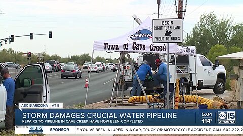 Cave Creek water pump repaired after incident sparks water conservation request