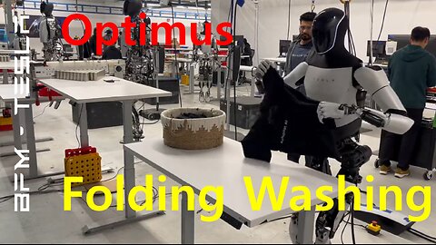Optimus Tesla Bot - The Future of Folding and Washing