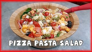 Pizza Pasta Salad - International Summer Cooperation