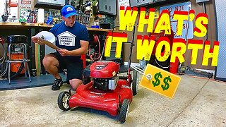 HOW MUCH IS A CHEAP CRAFTSMAN MOWER REALLY WORTH?