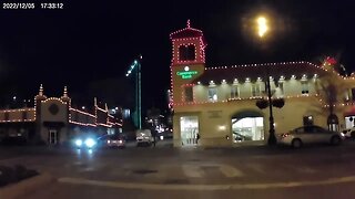 A Miata Drive Through The Plaza Going Home - December 5th, 2022