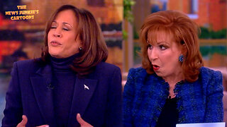 Democrat Behar meltdown over Trump is still too popular and Biden isn't: "I don't get it! What are you going to do to stop the crazies?" Democrat Kamala: "I am scared as heck, we should all be scared, um-hum."