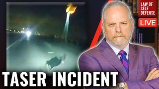 VIDEO: Suspect TASERd by Cop on Highway Killed by Car: No Charges!