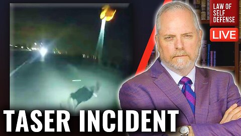 VIDEO: Suspect TASERd by Cop on Highway Killed by Car: No Charges!