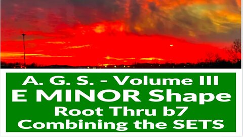 Root Thru b7 Eminor Grouping