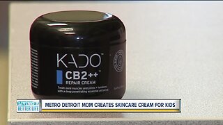 Metro Detroit mom creates skincare cream for kids
