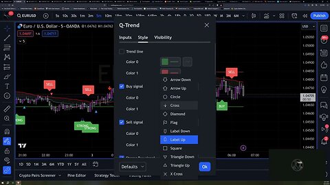 Trading View Tutorial: How to change indicator settings