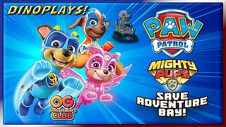 Jungle Rescue - PAW PATROL MIGHTY PUPS #DinoPlays #Letsplay