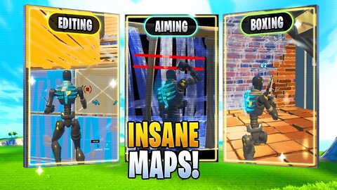 7 BONKERS Training Maps That Will HELP YOU IMPROVE FAST! Fortnite Battle Royale Training Guide!