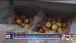 Bill would provide leftover food to students