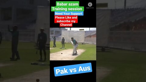 Babar Azam training session | #babarazam #pakvsaus #Pakistan #Australia | Australia tour Pakistan