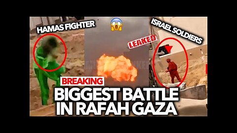 LEAKED! If This Was Not Recorded In Rafah; Nobody Would Believe