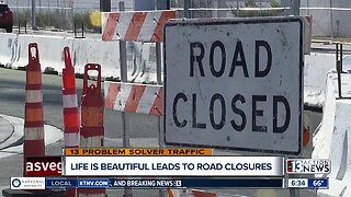 Downtown residents frustrated with Life is Beautiful road closures