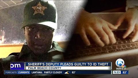 PBSO deputy pleads guilty to identity theft