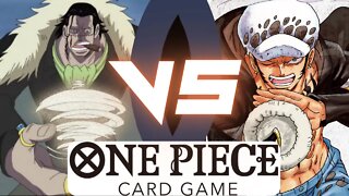 Trafalgar Law [Red/Green] VS Crocodile [Blue] OPTCG BATTLE - One Piece Card Game Battle OP01