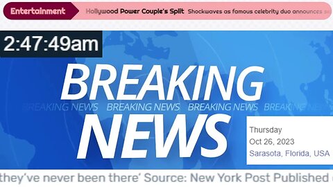 Current HEADLINES: NEWS 10/26/23 3:00 AM #breakingnews #currentnews #news