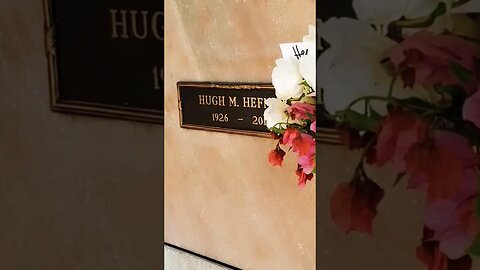 The Grave 🪦 of Hugh Hefner is in Rough Shape and Falling Apart #famousgraves #grave #graves #shorts