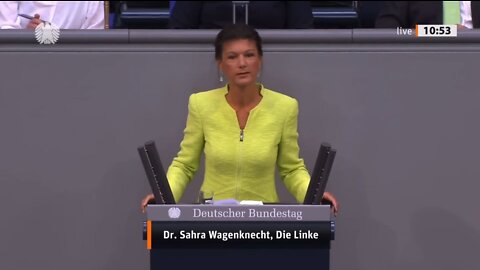 Poslankyně Bundestagu v ostrém projevu řekla pravdu o tom, koho poškozují protiruské sankce!