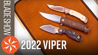 New Viper Knives at Blade Show 2022 - KnifeCenter.com