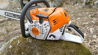 World's First Fuel Injected Chainsaw - NEW Stihl MS500i - Review