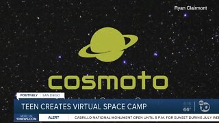 Teen creates a virtual space camp for kids