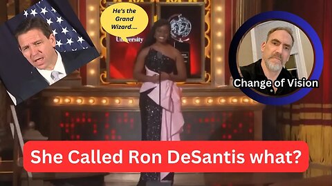 She called Ron DeSantis Grand Wizard of the KKK!