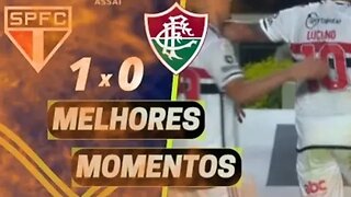 São Paulo 1 x 0 Fluminense | Melhores Momentos (COMPLETOS) | Brasileirão