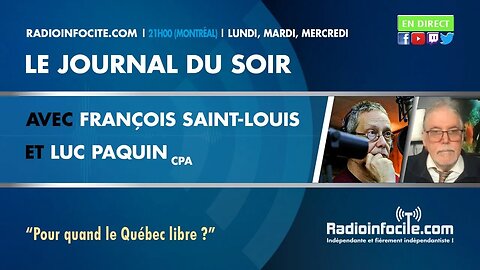 Le Journal du soir | invité Yvon Picotte (ex-Député)