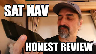 MY REVIEW of the GARMIN CAMPER Sat Nav #vanlife #review