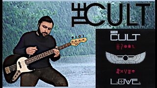 The Cult - Rain Bass Cover (Tabs)