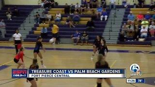 PB Gardens defeats Treasure Coast volleyball 10/15