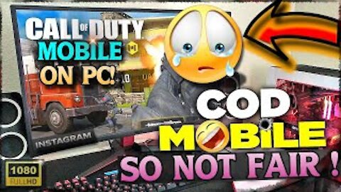 CoD MOBILE on PC?! LOL, Its so NOT FAIR but still DAMN FUN & FREE! [See Description]