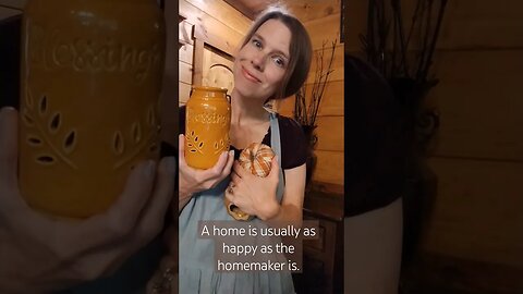 A Home is Usually as Happy as the Homemaker Is 🤍🏡 #homemaker #homemaking