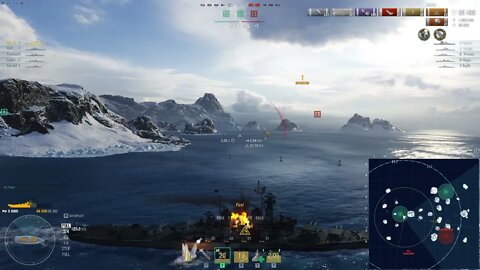 Hard to describe how good this shot is to a non-WoWs player