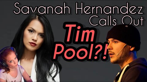 Savanah Hernandez CALLS OUT Tim Pool on Chrissie Mayr Podcast! TimCast IRL CUT SHORT- Guest Drama?