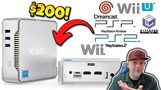 Retro Emulation On A $200 Mini PC! PS2, Wii U, Dreamcast & MORE!