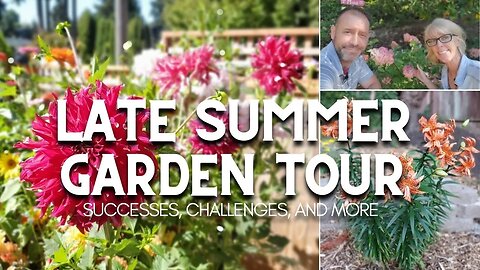 🌻 Late Summer Garden Tour 🌻