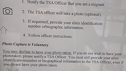 Illegals Can Opt Out Of Having Photo Taken By Airport TSA: Ditching…Ripping, & Burning IDs At Border