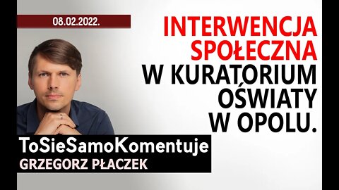 NA ŻYWO. 🆘 Walczymy! Walczę! Interwencja społeczna w Kuratorium Oświaty w Opolu.