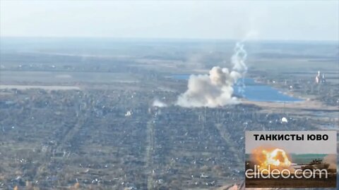 Russian Aerospace working in Mar'inka direction