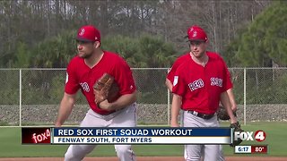 Red Sox training