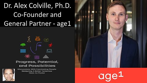 Dr. Alex Colville, Ph.D. - Co-Founder and General Partner - age1